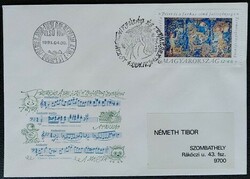 Ff4085 / 1991 for youth - nature and youth stamp ran on fdc