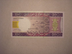 Mauritania-100 ouguiya 2004 unc