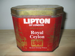 Lipton, fém teásdoboz