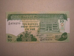 Mauritius-10 rupees 1985 oz