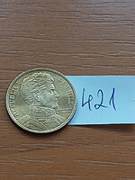 Chile 10 pesos 2004 nickel-brass bernardo o'higgins #421