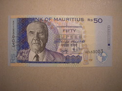 Mauritius-50 Rupees 1999 UNC