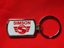 Simson metal key ring