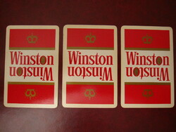 Retro French card winston joker 3 pcs missing to replace