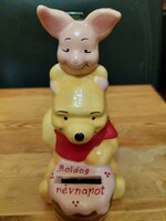 Retro Pooh Bear and Piggy Ceramic Bushing (even with free shipping)