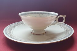 Elfenbein Bavarian German porcelain coffee tea breakfast set cup small plate plate