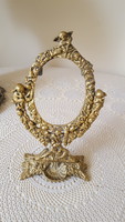 Puttós, brass table mirror frame or photo frame