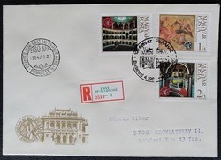Ff3652-4 / 1984 125 years old the opera house stamp series ran on fdc