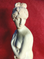 Female nude, alabaster statue