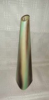 Retro glass vase 33 cm high (a7)