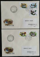 Ff3924-8 / 1988 ducks stamp series ran on fdc