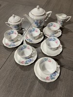 Zsolnay pajzspecsétes régi porcelán teáskészlet !