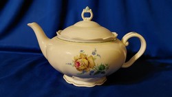 H&C Schlaggenwald porcelán régi teáskanna