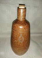 Portugal drinking ceramic bottle 22 cm (a7)