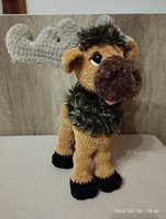 Ostin the deer crocheted