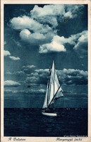 Balaton, A Balaton, Horgonyzó jacht 1931