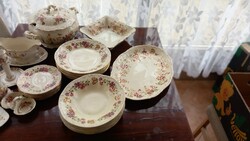 Zsolnay butterfly dinner set for 6 people