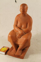 Signed gallery terracotta statue 295