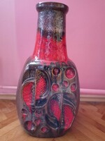 Ceramic floor vase, industrial art work HUF 28,000