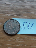 Spain 1 euro cent 2003 santiago de compostela, cathedral 571
