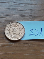 Austria 1 euro cent 2005 mint 231