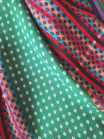 French silk shawl, hand hemmed Daniel la forêt brand