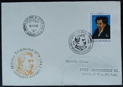 Ff3329 / 1979 móricz zsigmond stamp ran on fdc