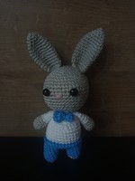 Crochet bunny figure