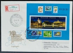 Ff3536 / 1982 stamp day - meeting on security and cooperation in europe block ran on fdc