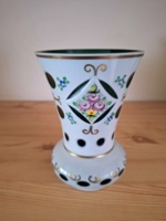 Antique multilayer Biedermeier vase