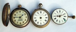 Roskopf pocket watches for parts