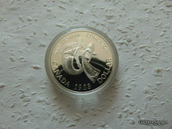 Canadian silver 1 dollar pp 1983 23.32 Grams in sealed capsule