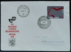 Ff3254 / 1978 youth stamp ran on fdc