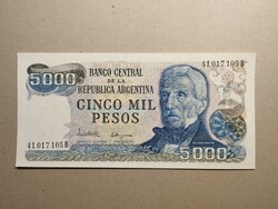 Argentina-5000 pesos 1981 oz