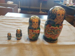Russian matryoshka doll is incomplete