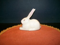 Raven house rabbit figurine