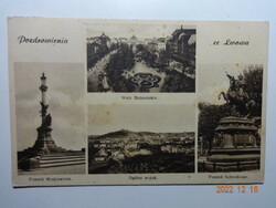 Old postcard: lwow, details (1940)