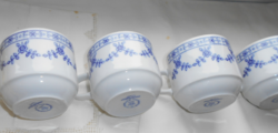 5 db retro német porcelán Kahla (NDK)  kávés csésze  400 FT/db
