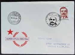 Ff3500 / 1982 Gyula from Alpár ran on fdc