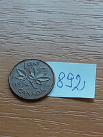 Canada 1 cent 1974 ii. Queen Elizabeth, bronze 892