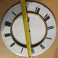 Wall clock porcelain/enamel dial for month structure. 10.