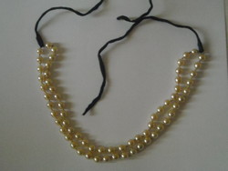 Antique freshwater cultured pearl string