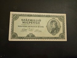 1946-Os 100 million milpengő xf+