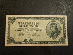 1946-Os 100 million milpengő xf+