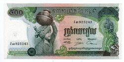500    Riels       Kambodzsa