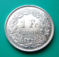 Switzerland - 1 franc - 2009 - 