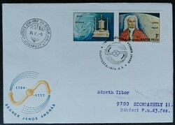 Ff2986 / 1974 jános segner stamp ran on fdc