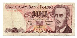 100       Złoty     1988   Lengyelország