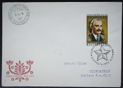 Ff2785 / 1972 georgi dimitrov stamp ran on fdc