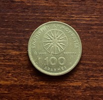 Görögország - 100 drachmai 1990.